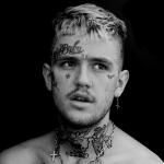 artist image lil peep x lil tracy white tee (slowed) crybaby